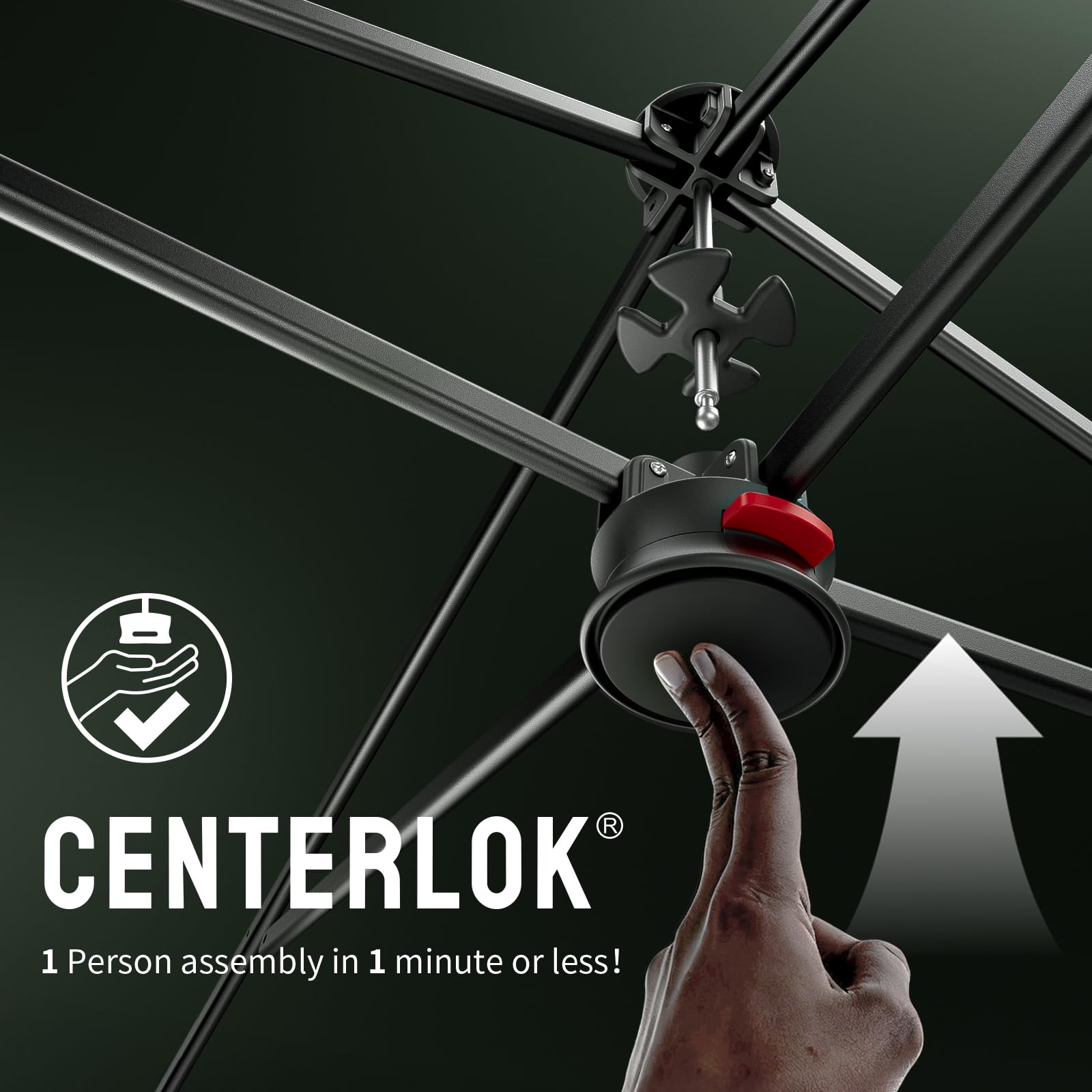 10'x10' Pop Up Canopy Tent, 8 Stakes & 4 Sand Bags