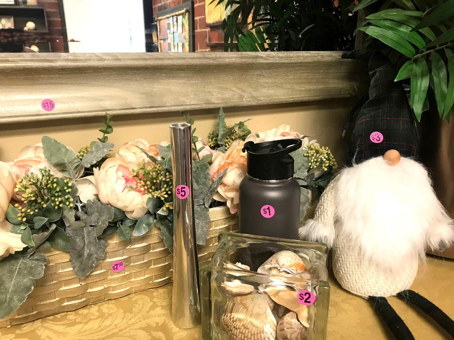 Priced Garage Sale Stickers, 1,000 Count Pre-Printed Labels