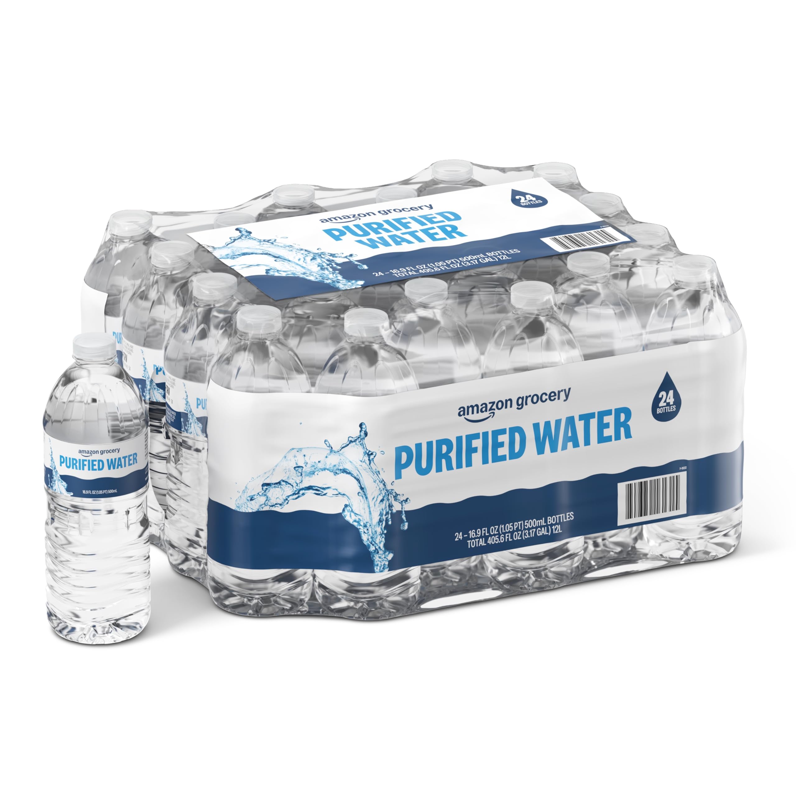 Purified Water, 16.9 Fl Oz, 24 Ct