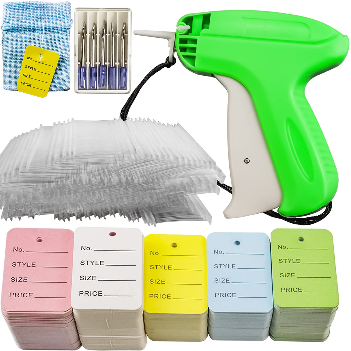 5506 Pcs Clothing Tag Machine Kit – Garage Sale Supply