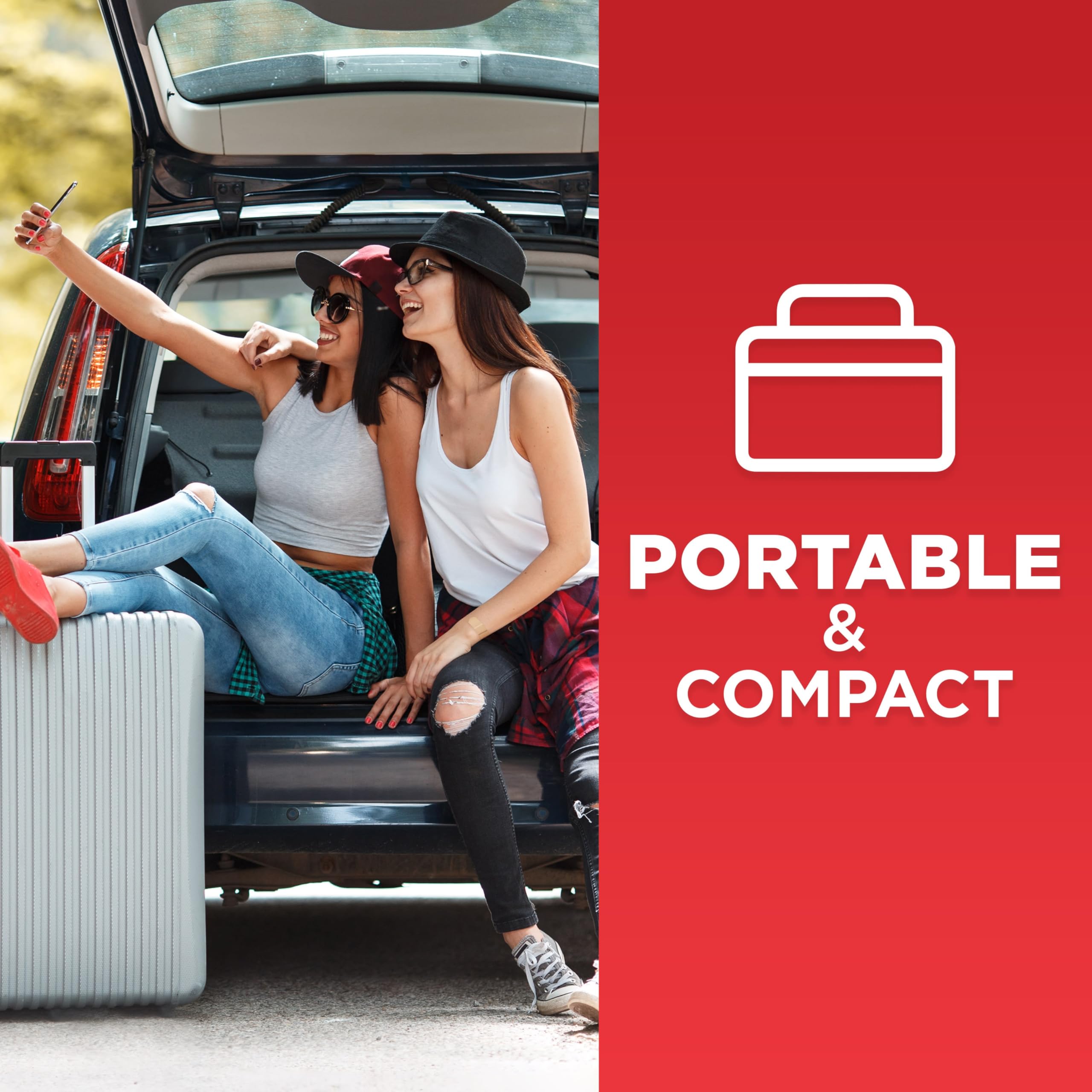 All-Purpose Portable Compact First Aid Kit, 160 Pieces