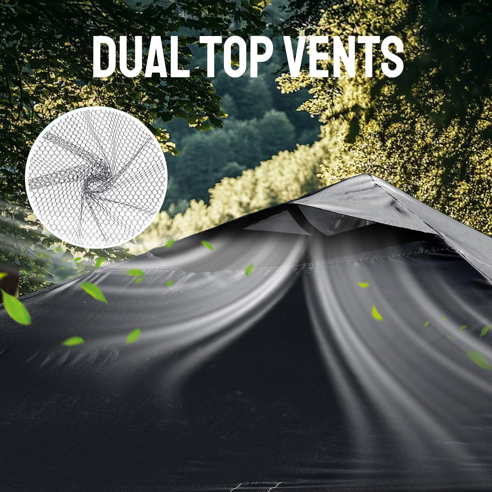 10'x10' Pop Up Canopy Tent, 8 Stakes & 4 Sand Bags